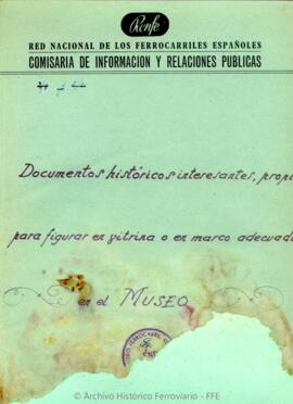 Incidencia de la tercera guerra carlista (1872-1876) en los ferrocarriles de la Compañía MZA, año...