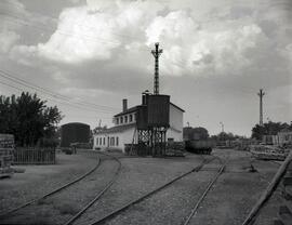 Estación de Aranjuez de la línea de Madrid a Alicante
