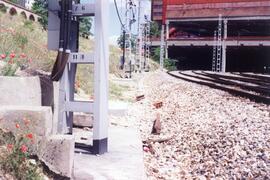Estado de las playas de vías la estación de Madrid- Chamartín. Sección A.