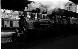 Locomotora de vapor 131 T nº 22 "Besaya" del Ferrocarril del Cantábrico, fabricada por ...