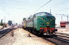 Locomotoras eléctricas de la serie 278 - 001 a 029 de RENFE, ex serie 7801 a 7829, denominada &qu...