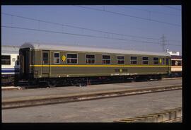 Delicias, coche B7R-6214 del Museo del Ferrocarril CC-3000, Talgo II, 269-414, 276, Coche cafeter...
