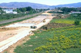 Obras de explanación en Calatayud