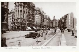 Vista de la avenida de Blasco Ibáñez de Valencia