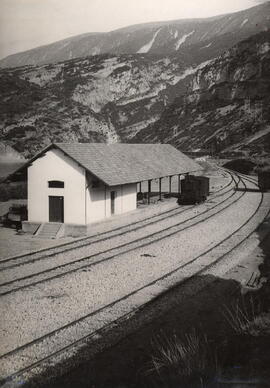 Estación de Sellés en el km 63 de la línea