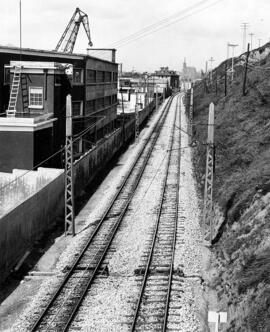 Talleres de Luchana (Bilbao) de la Red de Ferrocarriles y Transportes Suburbanos de Bilbao