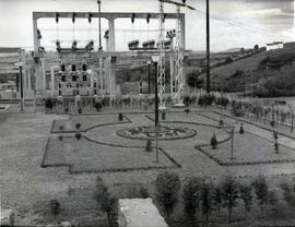 Subestación de Veriña (Gijón , Asturias), en la línea de León a Gijón