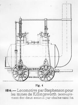 Gráficos de locomotoras de vapor / material rodante