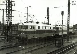 Locomotora eléctrica V43.1127 de los Ferrocarriles Estatales Húngaros (MAV)