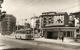 Estación del trolebús de San Martín en Santander