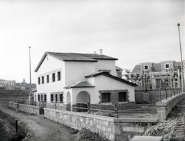 Subestación de Astorga en la línea de Palencia a La Coruña