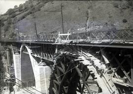 Viaducto de Las Puentes, en el km 96,965 de la línea de León a Gijón