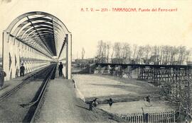 Puente del Ferrocarril de la línea de Reus de la Compañía del Norte en Tarragona