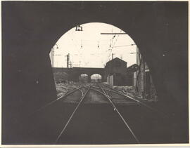 Túnel del Campo del Moro de la línea de circunvalación Madrid o ferrocarril del Contorno