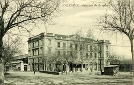 Estación de Valencia - Alameda de la línea de Calatayud a Valencia del Ferrocarril Central de Aragón