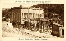 Subestación eléctrica entre Alsasua y Zumárraga