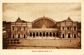 Estación de Sevilla - Plaza de Armas de la Compañía MZA, también conocida como estación de Córdoba