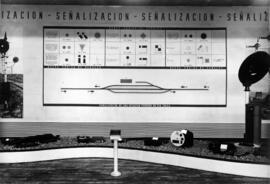 Exposición conmemorativa del primer centenario del ferrocarril en España 1848-1948, que tuvo luga...