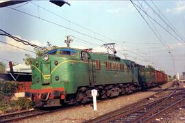 Locomotoras eléctricas de la serie 278 - 001 a 029 de RENFE, ex serie 7801 a 7829, denominada &qu...