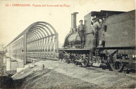 Puente del Ferrocarril de la línea de Reus de la Compañía del Norte en Tarragona