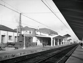 Estación nueva de Ávila de la línea de Madrid a Irún, también conocida como de Madrid a Hendaya