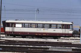 Automotor térmico diésel Ferrobús de la serie 591 de RENFE, fabricado por CAF y modernizado por A...