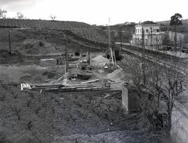 Estación de San Sadurní de Noya de la línea de Tarragona a Barcelona