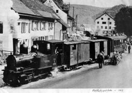 Locomotora de vapor nº 6 del Ferrocarril de Waldenburg de vía estrecha