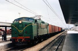 Locomotoras eléctricas de la serie 278 - 001 a 029 de RENFE, ex serie 7801 a 7829, denominada &qu...