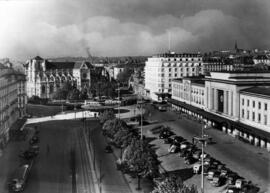 Estación Cornavin y Notre Dame, Ginebra.