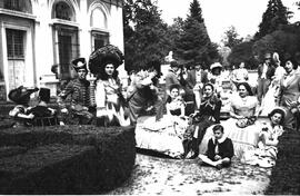 Viaje a Aranjuez del Tren del Centenario del Ferrocarril en España 1848-1948