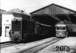 Estación de Madrid - Goya del Ferrocarril de vía estrecha de Madrid a Almorox.