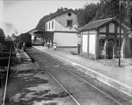 Estación de Neda de la línea de Betanzos a El Ferrol