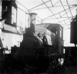 Locomotora de vapor del Tranvía o Ferrocarril Cartagena a La Unión