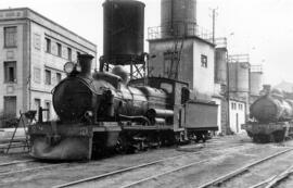 Locomotoras de vapor nº 10 "María" y nº 12 "Zoila", tipo Mastodonte con rodaj...