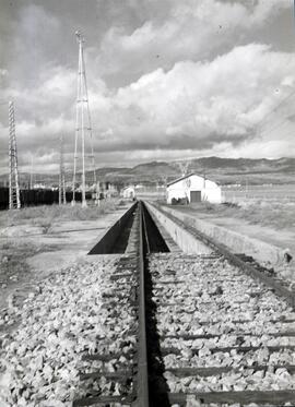 Foso de reconocimiento de locomotoras de Las Matas - Clasificación. Línea de Madrid a Irún