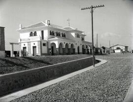 Estación de La Rinconada. Edificio de viajeros, fachada anterior