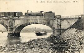 Puente Internacional de Irún, El Javelot, de la línea de Madrid a Irún o Madrid a Hendaya de la C...