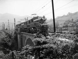 Locomotoras eléctricas de la serie 7701 a 7775 de RENFE, posteriormente renumeradas dentro de la ...