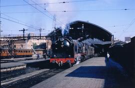 Locomotora de vapor 241 F - 2219 de la serie 241 F - 2201 a 2257 de RENFE, ex 2719 de la serie 27...