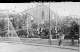 Visita de los reyes de Italia. Madrid-Atocha