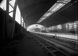 Obras en la estación de Bilbao - Abando