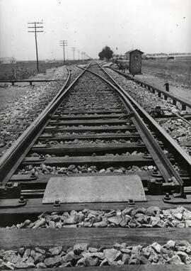 Ampliación de vías de la estación de Las Alcantarillas en la línea de Sevilla a Cádiz, lado Sevilla