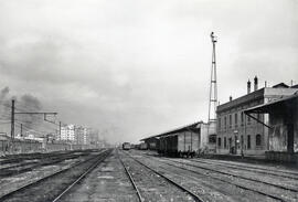 Estación Barcelona-Bogatell de la línea de barcelona-Término a Massanet-Massanas (vía Mataró)