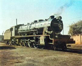 Locomotora de vapor de la serie 241 de RENFE