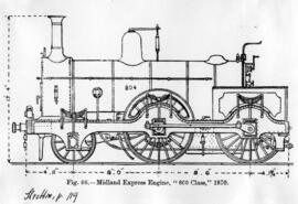 Gráficos de locomotoras de vapor / material rodante