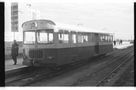 Automotor Ferrotrade - Autotrade, incorporado a la línea en marzo de 1966, del ferrocarril económ...