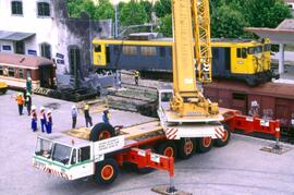 Simulacro de accidente ferroviario