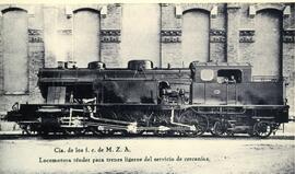 Locomotora y ténder para trenes ligeros de Cercanías