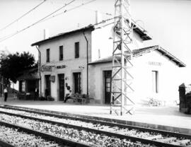 Estación de Robledo de Chavela de la línea de Madrid a Irún